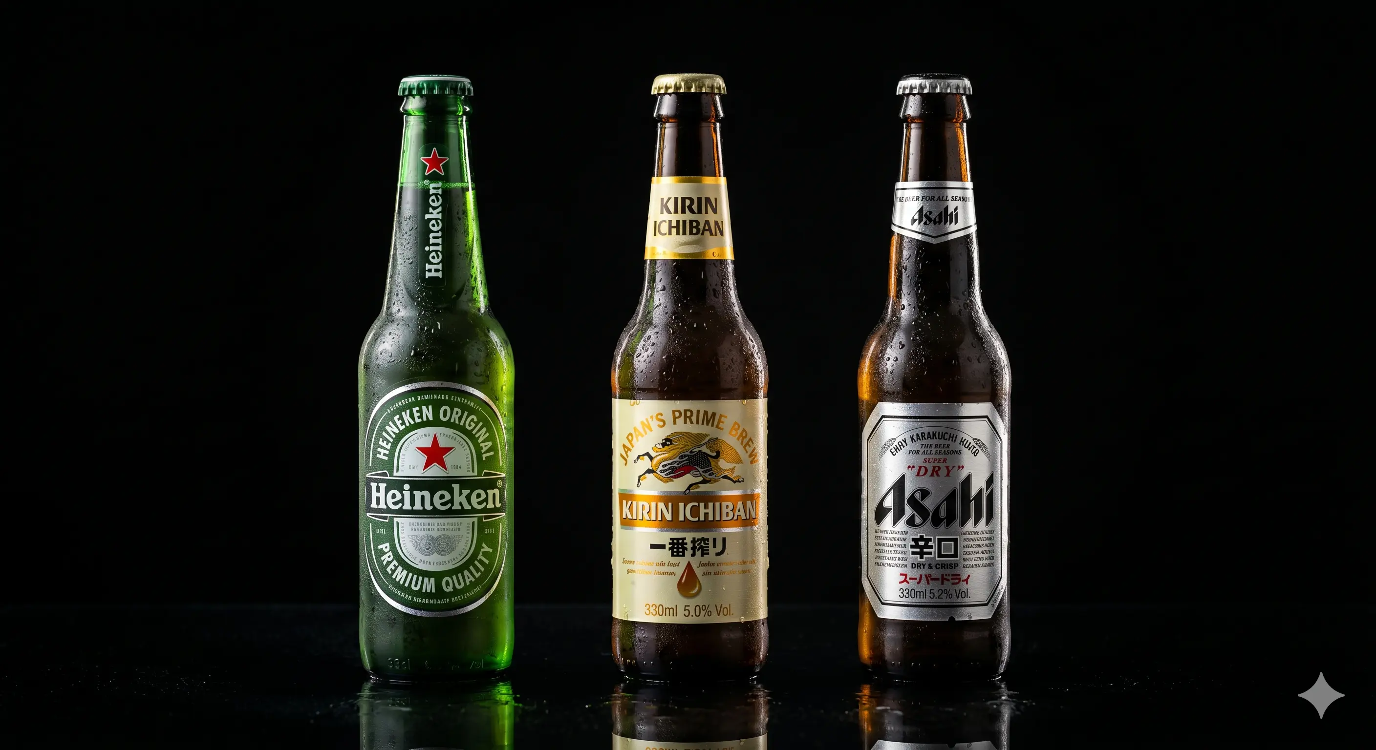 Bière 33cl (Heineken, Asahi, Kirin)
